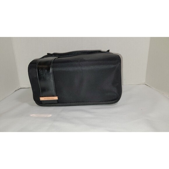 Samsonite Black & Rose Gold Nuroad Lay Flat Toiletry Kit Travel Organizer - Picture 6 of 8